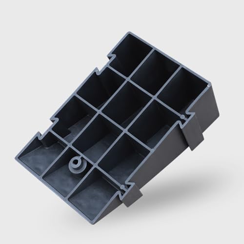 Rampas portátiles para bordillo de entrada, 2 unidades, para motocicleta, silla de ruedas, garaje y acera (Color: Negro) miniatura 5