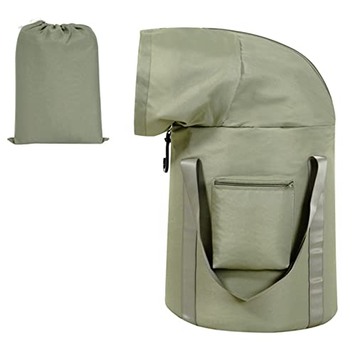 Bañera plegable portátil para pies, 72x32 cm, verde