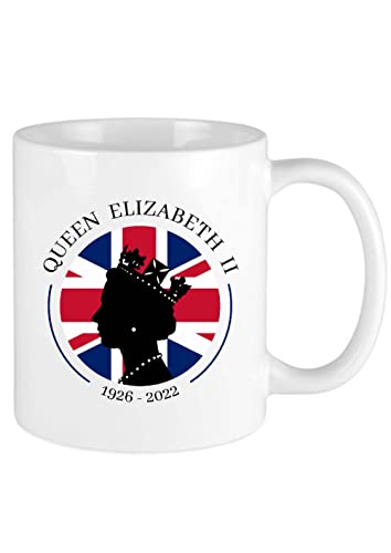 Tasse à café « H.R.H Queen Elizabeth II » - Cadeau souvenir royal - In Good Loving Memory of H.R.H Queen Elizabeth II 1926-2022 - Tasse à café de 325 ml _ # 39 Cover