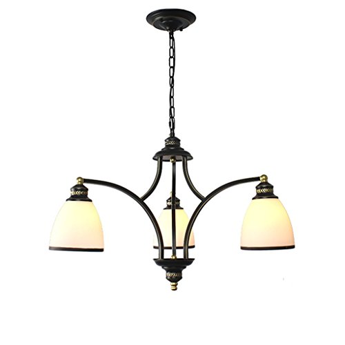 Suspension classique noire élégante pour illuminer vos soirées et réchauffer votre foyer