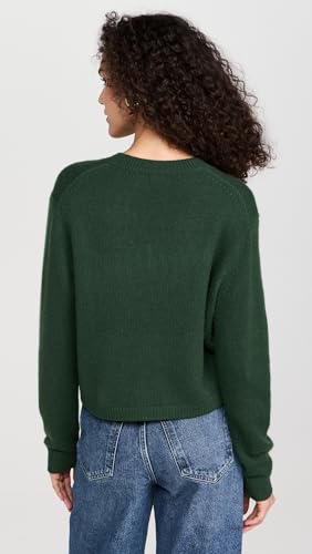 Theory Women's Cropped Cashmere Pullover3