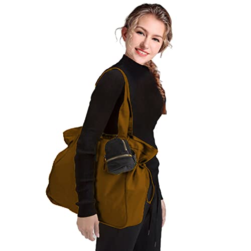 Waterproof Side-Cinch Shopper Bags Travel Tote Bags for women Shoulder Bag for Shopping Workout Beach 18L4
