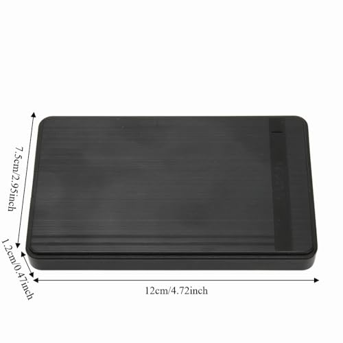 Caja externa para SSD SATA 2.5 pulg USB 3.0 miniatura 4