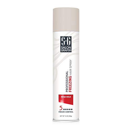 Salon Grafix Mega Hold Spray Fijador de Pelo 10 onzas x4 miniatura 2