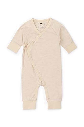 MONICA + ANDY Baby Organic Kimono Tie One-Piece