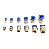 Boxed PC Series 4mm 6mm 8mm 10mm 12mm Header Connectors(B kit 50pcs)