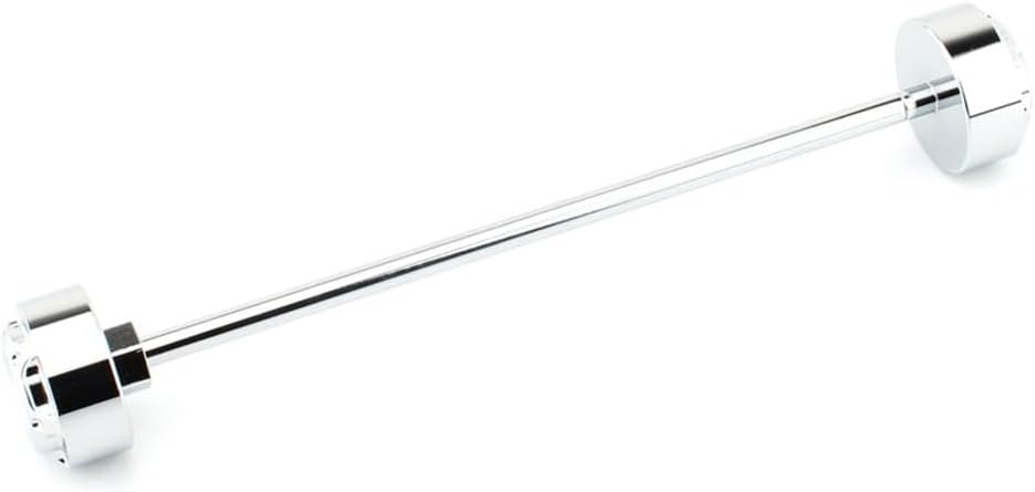 GZYF Powersports Fork Sliders, Front Rear Axle Wheel Crash Protector Fork Slider for Harley X350, Chrome