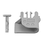 Kofferraumrollo Mitnehmer für Kofferraumrollo Heckklappenrollo Einbau, Kofferraum-Rollo-Treiber Kompatibel mit Au-di A6 2012-2018 Kofferraumrollo Grau Links 8W9868953 EP5