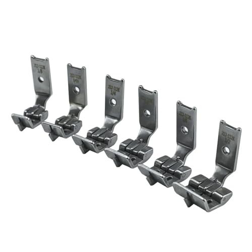 Blooy - 212-112K Set Pies Para Máquina De Coser 6 Piezas