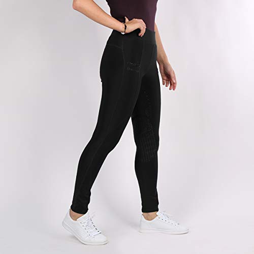 Legging Montar Linnea silicone noir contre les irritations en selle - 3