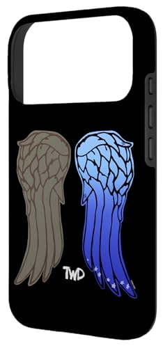 Coque iPhone 17 Pro Daryl Dixon Walking Dead antichoc motif ailes
