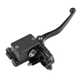 WPKD BLUEIY Motorrad Bremshauptzylinder, Schwarz Aluminium