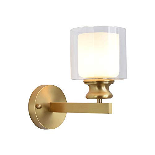 Applique murale en laiton salon couloir et luminaire chambre moderne