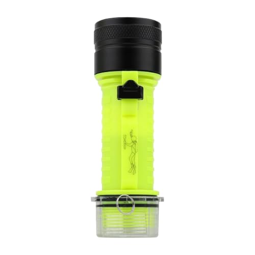 Luz LED subacuática de alto brillo con linterna impermeable recargable para exploración de esnórquel