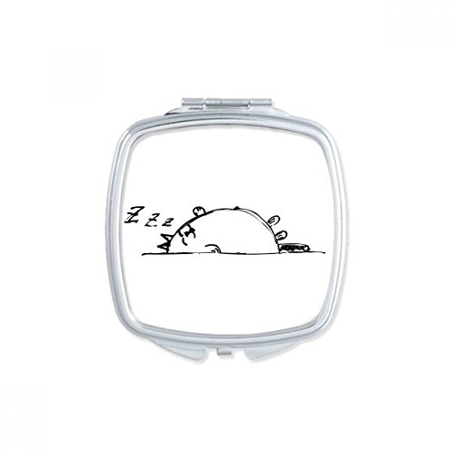 Miroir de maquillage compact portable pour sac à main et voyage
