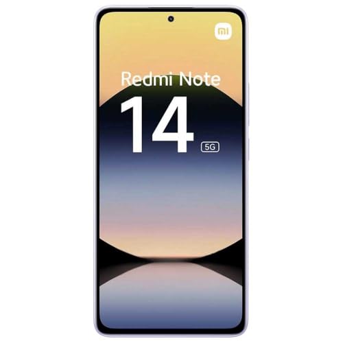 Smartphone Xiaomi Redmi Note 14 5G,8+256GB,violet,système de caméra IA 108MP,batterie 5110mAh,écran de soins oculIAres 120Hz,fonctionnalités IA (chargeur non inclus,Version Française+2Ans de Garantie) – Image 3
