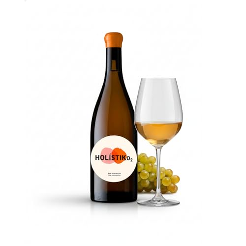 Vino Naranja, Garnacha blanca, Macabeo (Viura), Sumoll, Agricultura Ecológica, Crianza Ánforas de Barro, Pescado Carne Marisco Queso, Vino Seco, Aroma Afrutado, Terra Alta 2023, HOLISTIKO2 750ml