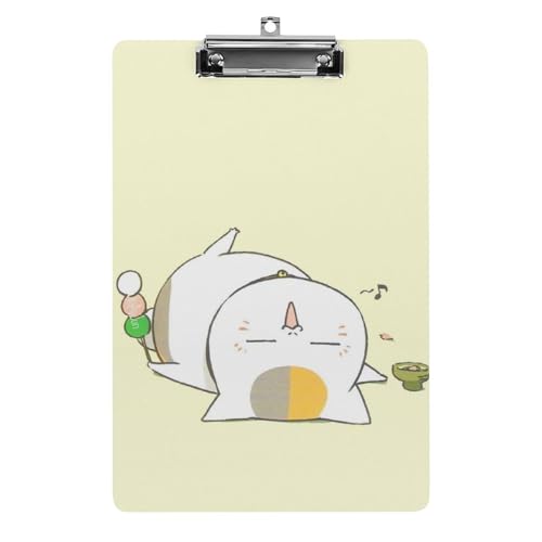 ニャンコ先生 クリップボード A4 キャラクター ファイルボード バインダー A4 可愛い フォルダ A4 資料ホルダー オフィス用品 仕事用 アニメ・萌えグッズ