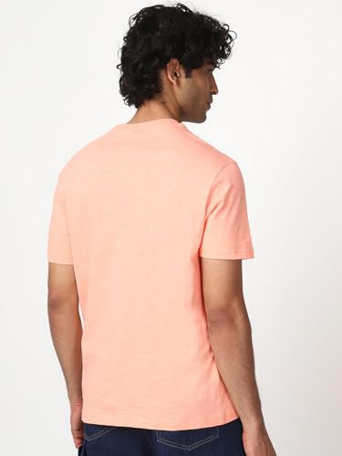 Image of Bewakoof Men's Cotton Solid Regular Fit Half Sleeve Round Neck T-Shirt | Bewakoof Air 1.0 | Tshirt for Men Cotton| Casual Wear | Street Wear