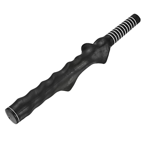 Patikil Golf Club Training Grip, 0.36" Right Handed Teaching Practice Swing Non-Slip Auxiliary Aid Correction For Golf Trainer Beginner, Black #TOP2