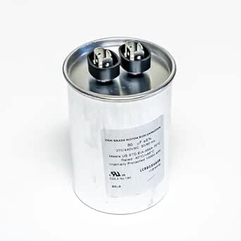 Supco LCD60+10X440R Dual Run Capacitor – 60+10 Uf MFD, 370/440V For HVAC