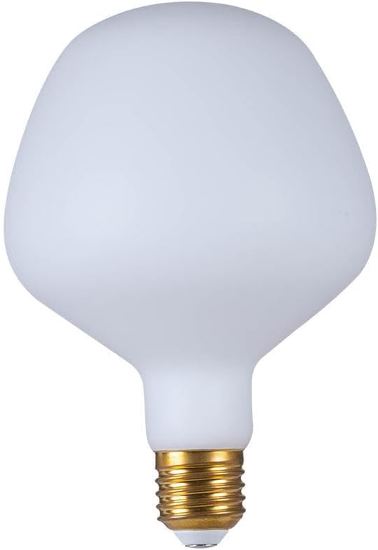 SD LUX Oversized Decorative LED Light Bulbs 12W 1800LM (Eqi. 150W) Dimmable Vintage Edison Bulbs E26 Large Globe Bulb Milky Glass for Home Office,Warm White, 1 Pack (Warm White (3000K), VA132WT) VA132WT Warm White (3000k)