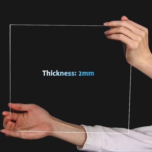 2mm Thick roof Skylight Panels, Polycarbonate Roofing Sheets, Transparent Acrylic Plastic Panels, PC Plastic Panels, Polycarbonate Sheets, Strong and not Easily Deformed.(Blue,5.1 x 29.5ft)