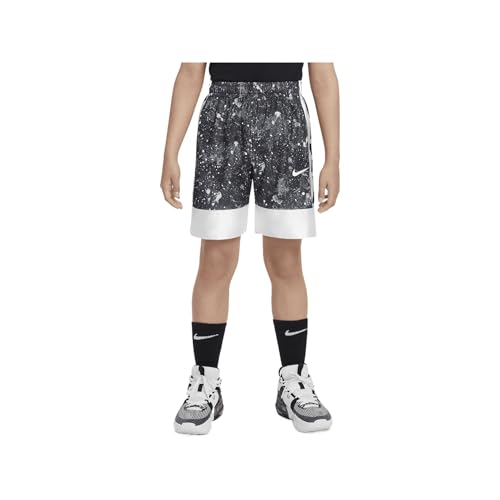 Nike Elite 23 Big Kids' (Boys') Dri-FIT Basketball Shorts (Black/White, FZ5260-010) Size Large