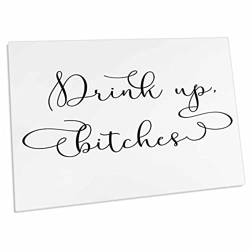 3dRose Cheers Bitches - Pad para Escritorio Grande