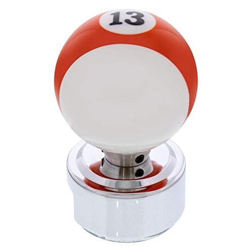 United Pacific 70773 - Manual Transmission Shift Knob - Pool Ball Shift Knob Number "13" For 13/15/18 Speed Eaton Style by United Pacific - Used condition - US$44.46