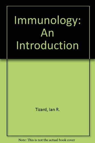 Immunology, an introduction 0030128374 Book Cover
