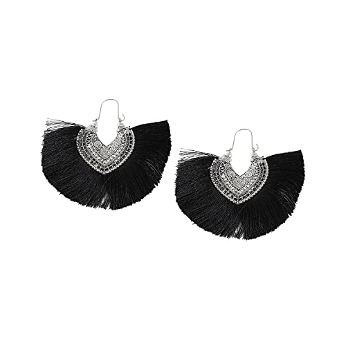 Image of SOHI Hoop Earring For Women and girls, Indo-western Earrings, Fashion Accessories, jewellery for women, Fancy earrings, artificial earrings for ladies