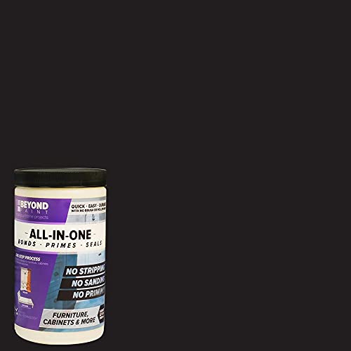 BEYOND PAINT - Furniture, Cabinets and More All-in-One Refinishing Paint Quart- Color: Licorice - Thumbnail 2