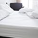 6 Stück Bettlaken ohne Gummizug - Bettwäsche Essentials 225 x 260cm - Flaches Laken weich gebürstete Mikrofaser für Krankenhaus, Massagetisch, Hotel, Airbnbs, Reisen