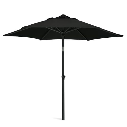 Best affordable outdoor umbrella 5.8ft Push Button Tilt Patio Umbrella