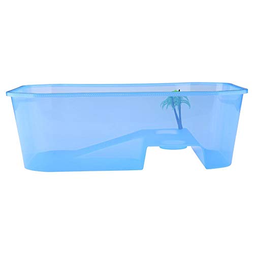 Tanque de peixes transparente aberto, tanque de tartarugas, tanque de aquário de répteis reutilizáve