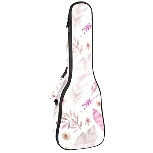 Sac à dos pour ukulélé concert, soprano et ténor avec rembourrage 10mm style bohème