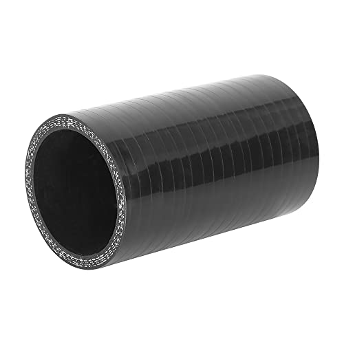 X AUTOHAUX 50 mm ID czarny prosty silikonowy wąż łącznik rura chłodząca