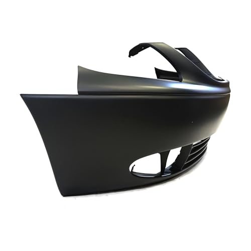 Image of For Chrysler Town & Country 2001-2004 Front Bumper Cover | Primed, With Fog Light Holes, Ready to Paint, OEM 5018610AA, CH1000319
