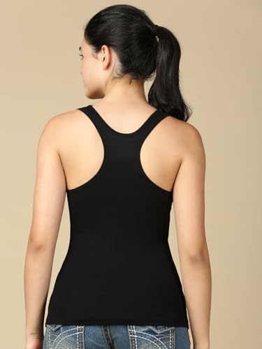 Image of Lux Cozi Women Cotton Racerback Tank Top | Pack of 3