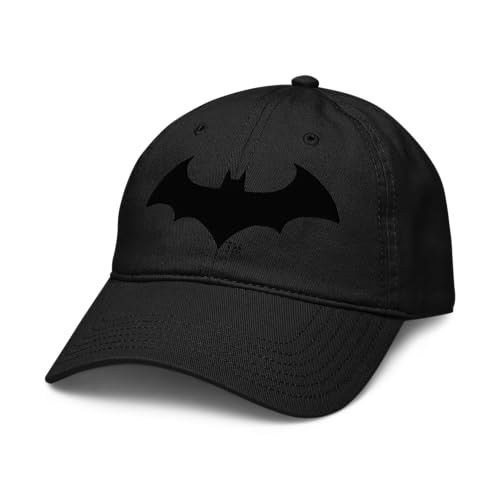 Batman Hush Logo Black Adjustable Baseball Hat