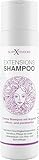 Extensions Shampoo - ohne Silikone | hoher Anteil Arganöl - Für Rohhaar, Echthaar, Extensions Pflege Haarverlängerungen Perücken und Haarteile, 1 x 250ml