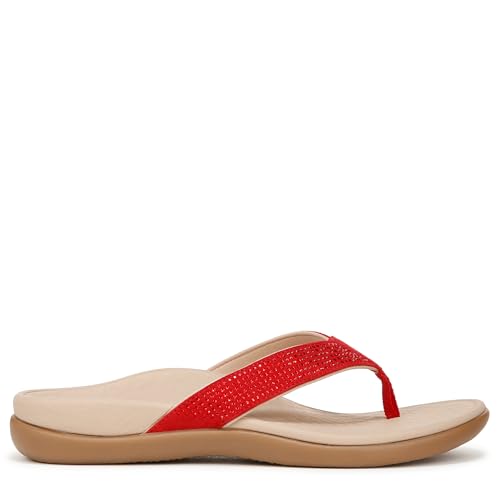 Vionic Women's Tide Rhinestones Toe-Post Sandal - Ladies Flip-Flop4