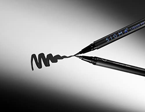 Delineador Líquido Sigma Beauty Negro 0.01 oz miniatura 6