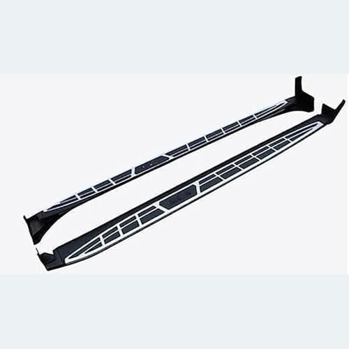 Estribos antideslizantes para Renault Captur barra de paso lateral con defensa anti choques 2