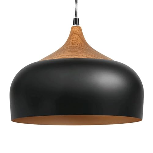 Lampe de suspension du plafond pour porche et couloir au design métallique rétro E27