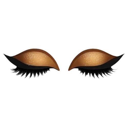 Parche para Pestañas Lazy Eye Shadow, 2 in 1 Cinta Sombras Ojos, Cinta Maquillaje Reutilizable para Sombras Ojos, Pegatinas Autoadhesivas Impermeables para Sombra, para Todo Tipo Maquillaje