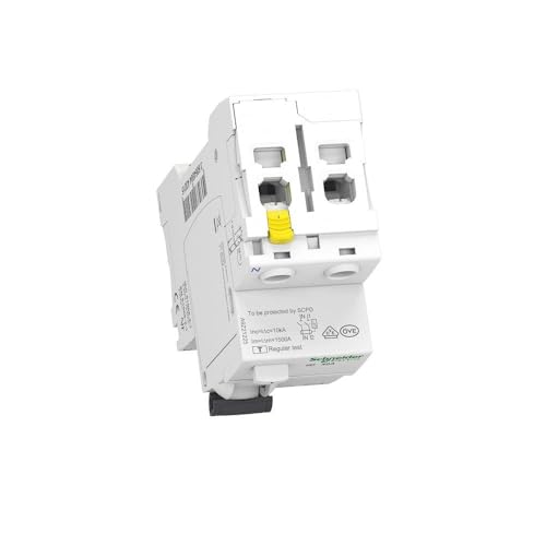 Diferencial Schneider A9Z21225 Acti 9 iID Tipo A 2P 25A 30mA interruptor de seguridad monofásico 5