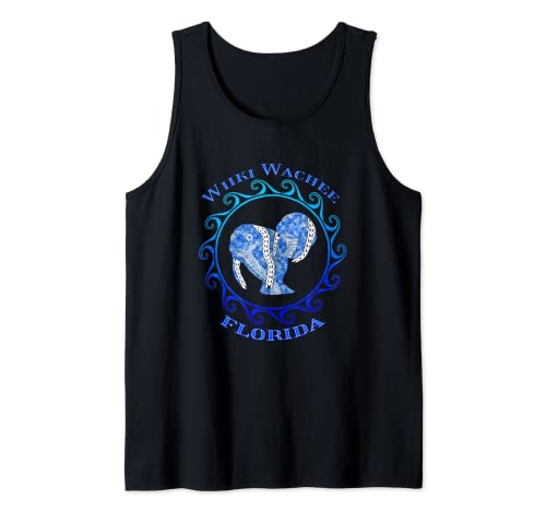 Wiki Wachee Florida Urlaub Stammesekühe Tank Top Wiki Wachee Florida Urlaub Stammesekühe Tank Top