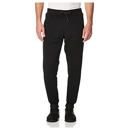 WT02 Men's Fleece Sweatpants & Joggers (Regular & Extended Sizes), Black, Medium